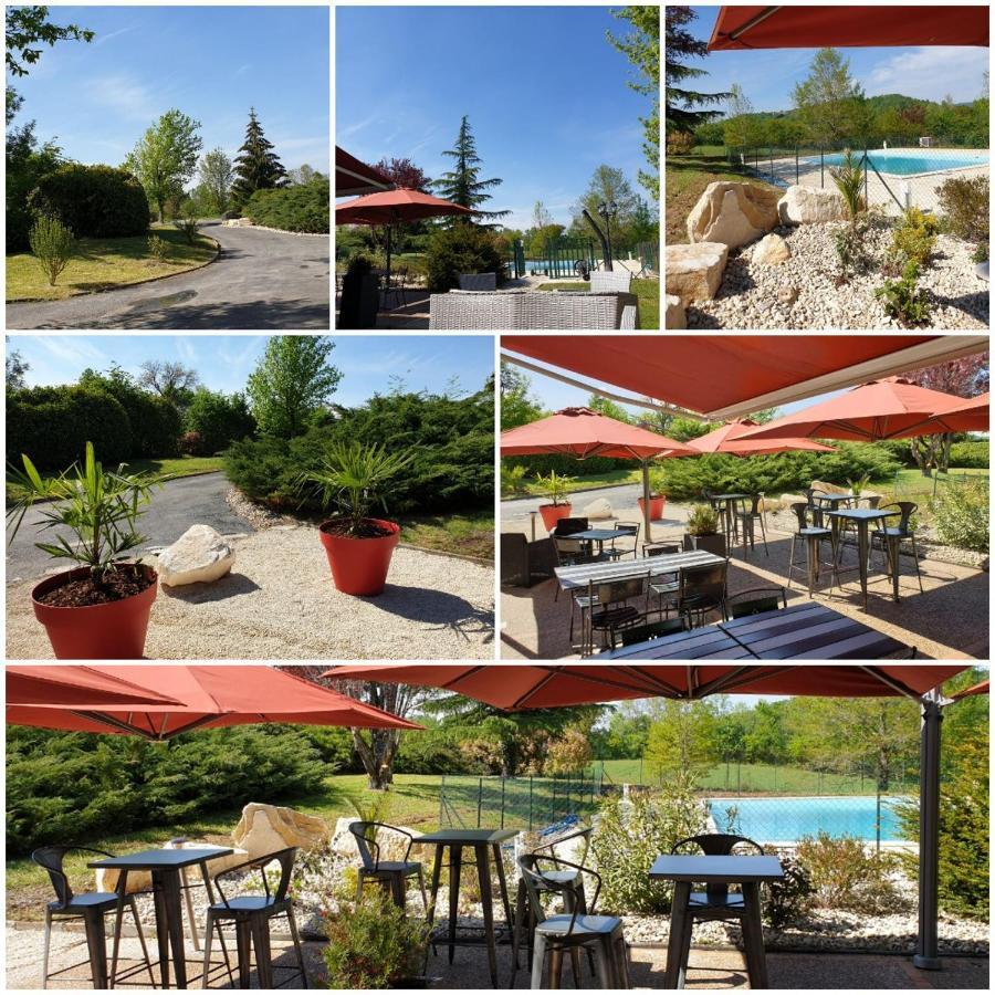 Logis Hotel Auberge De Cartassac Cressensac-Sarrazac Exteriör bild